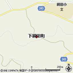 〒869-3173 熊本県宇土市下網田町の地図