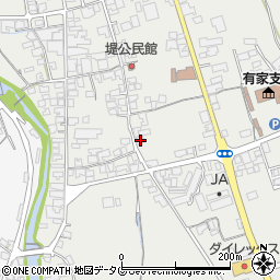 長崎県南島原市有家町中須川122周辺の地図