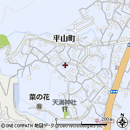 長崎県長崎市平山町631周辺の地図