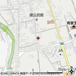 長崎県南島原市有家町中須川124周辺の地図