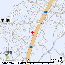 長崎県長崎市平山町820周辺の地図