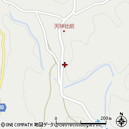 熊本県上益城郡山都町新小605周辺の地図