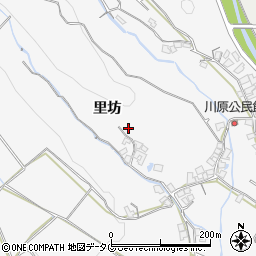 長崎県南島原市西有家町里坊967周辺の地図