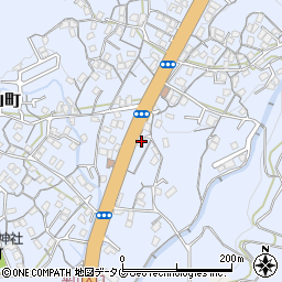長崎県長崎市平山町827周辺の地図