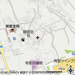 長崎県南島原市有家町山川168周辺の地図
