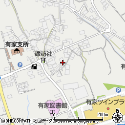 長崎県南島原市有家町山川177周辺の地図