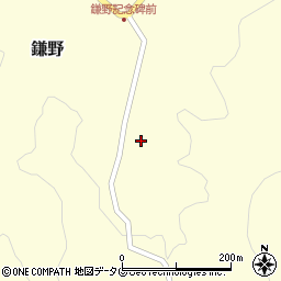 熊本県上益城郡山都町鎌野651周辺の地図