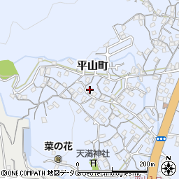 長崎県長崎市平山町655周辺の地図