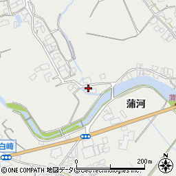 長崎県南島原市有家町蒲河489周辺の地図