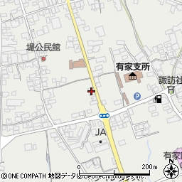 長崎県南島原市有家町中須川155周辺の地図