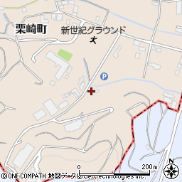 熊本県宇土市栗崎町1292周辺の地図