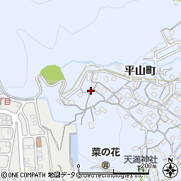 長崎県長崎市平山町377周辺の地図