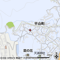 長崎県長崎市平山町346周辺の地図