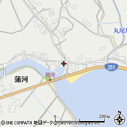 長崎県南島原市有家町蒲河522周辺の地図