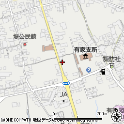 長崎県南島原市有家町中須川165周辺の地図