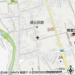 長崎県南島原市有家町中須川127周辺の地図