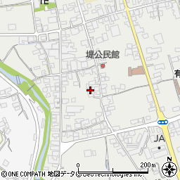 長崎県南島原市有家町中須川28周辺の地図