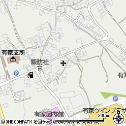 長崎県南島原市有家町山川194周辺の地図