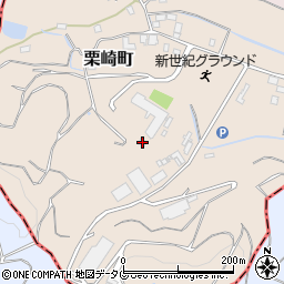 熊本県宇土市栗崎町1241周辺の地図