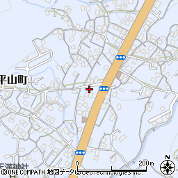 長崎県長崎市平山町837周辺の地図