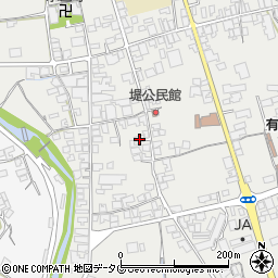 長崎県南島原市有家町中須川22周辺の地図