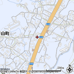 長崎県長崎市平山町837-3周辺の地図