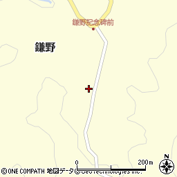 熊本県上益城郡山都町鎌野647周辺の地図