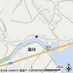 長崎県南島原市有家町蒲河508周辺の地図