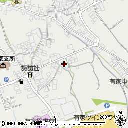 長崎県南島原市有家町山川208周辺の地図