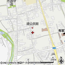 長崎県南島原市有家町中須川130周辺の地図