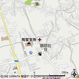 長崎県南島原市有家町山川56-1周辺の地図