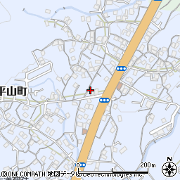 長崎県長崎市平山町839-3周辺の地図