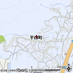 長崎県長崎市平山町674-1周辺の地図