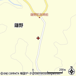 熊本県上益城郡山都町鎌野644周辺の地図