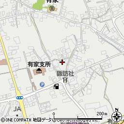 長崎県南島原市有家町山川55周辺の地図