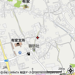 萩原動物病院周辺の地図