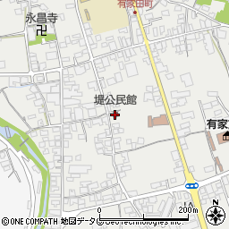 長崎県南島原市有家町中須川131周辺の地図