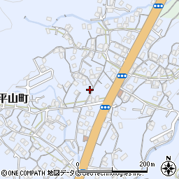 長崎県長崎市平山町850周辺の地図