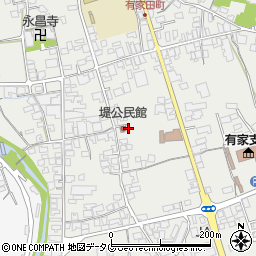 長崎県南島原市有家町中須川134周辺の地図