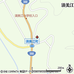 宮崎県延岡市須美江町217周辺の地図