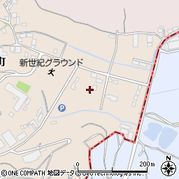 熊本県宇土市栗崎町1207周辺の地図