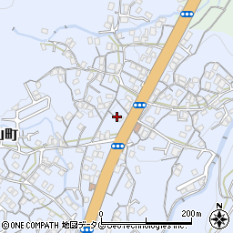 長崎県長崎市平山町845-1周辺の地図