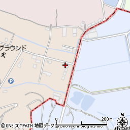 熊本県宇土市栗崎町1190周辺の地図