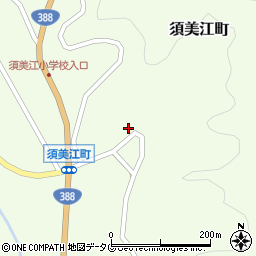 宮崎県延岡市須美江町182周辺の地図