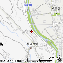 長崎県南島原市西有家町里坊222周辺の地図