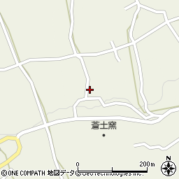 熊本県宇土市上網田町341周辺の地図