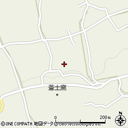 熊本県宇土市上網田町343周辺の地図