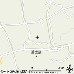 熊本県宇土市上網田町343周辺の地図