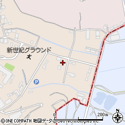 熊本県宇土市栗崎町1182-1周辺の地図
