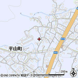長崎県長崎市平山町870周辺の地図